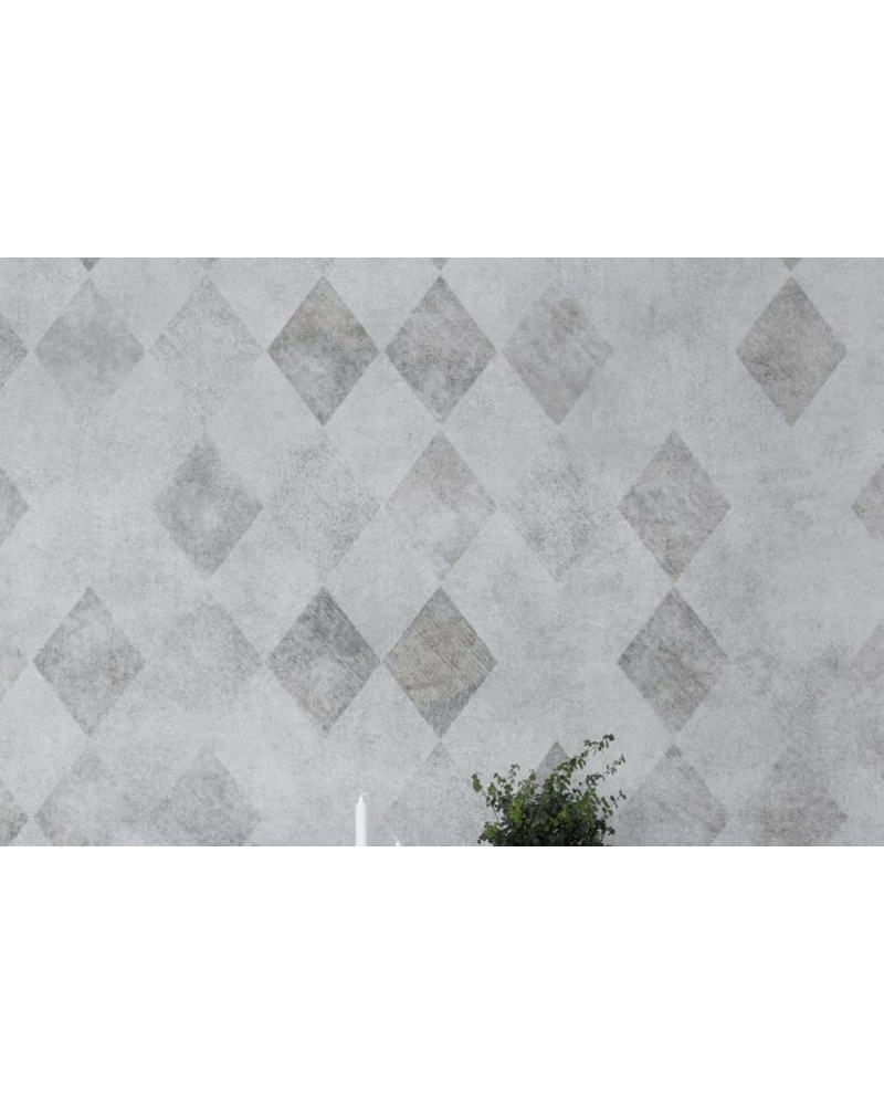 Papel de parede R11412 Painted Diamonds, Sand - REBEL WALLS