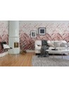 Carta da Parati R12893 Dream Weaver, Burgundy - REBEL WALLS