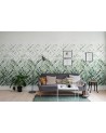 Tapete R12894 Dream Weaver, Verde - REBEL WALLS