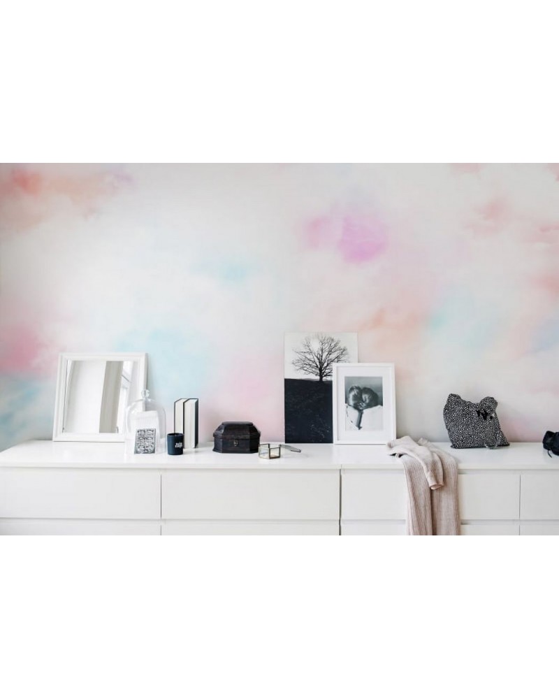 Papel Pintado R15411 Coral Clouds - REBEL WALLS