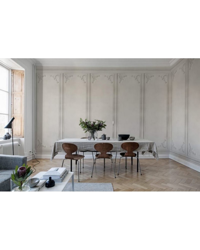 Carta da Parati R15441 French Panels, Ashes - REBEL WALLS