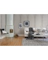 Papel de parede R15441 French Panels, Ashes - REBEL WALLS