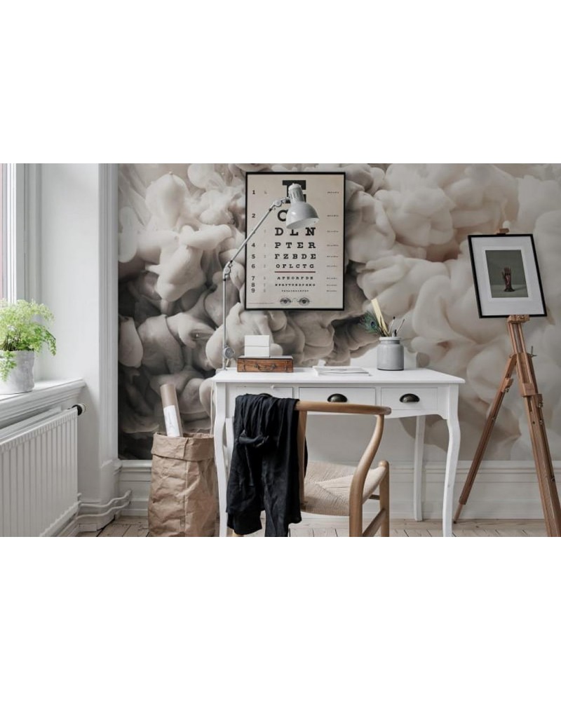 Papel de parede R15452 Frozen Moment, Cream - REBEL WALLS