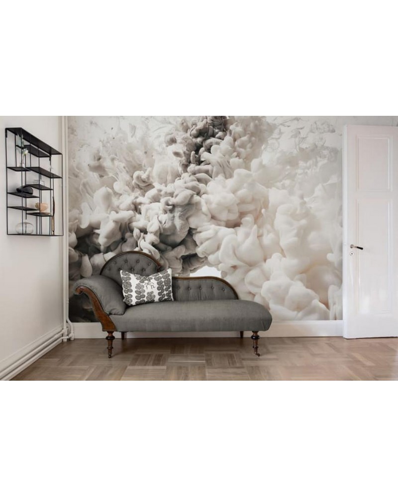 Papel de parede R15452 Frozen Moment, Cream - REBEL WALLS