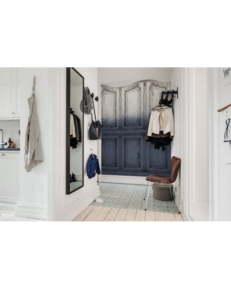 Papier peint R15602 Parisian Panels, Dip Dye Blue - REBEL WALLS