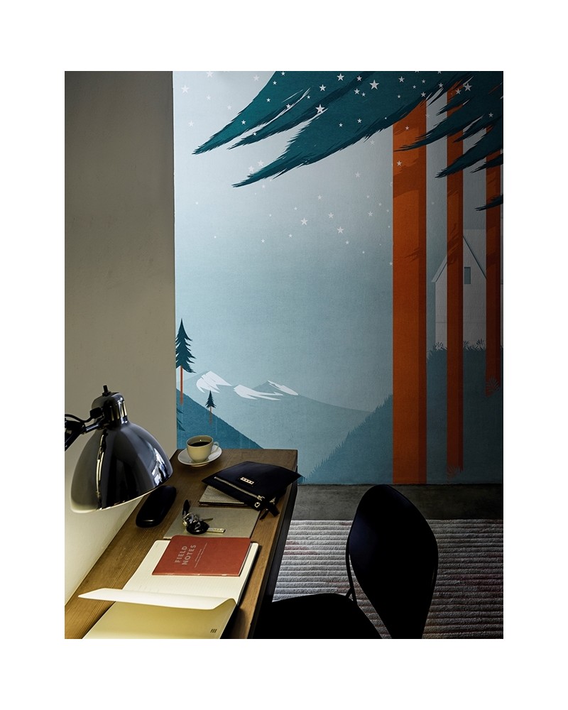 Papel de parede FLAG FOREST WDFF1601 - WALL AND DECO
