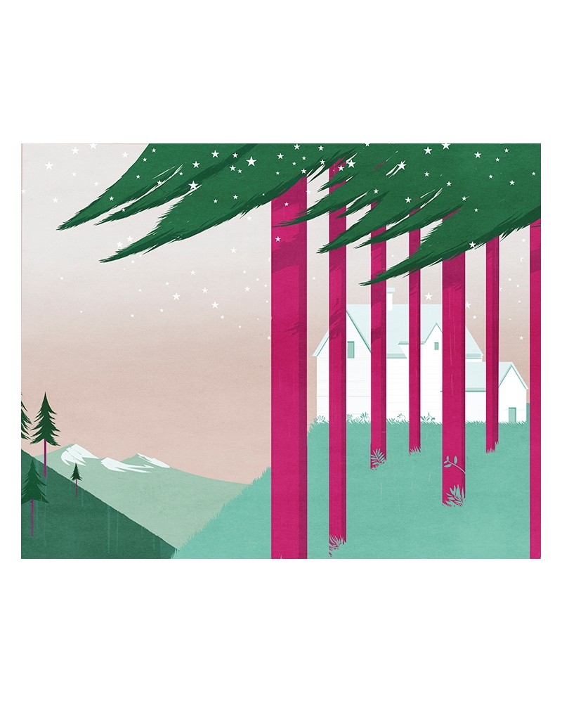 Papel de parede FLAG FOREST WDFF1602 - WALL AND DECO