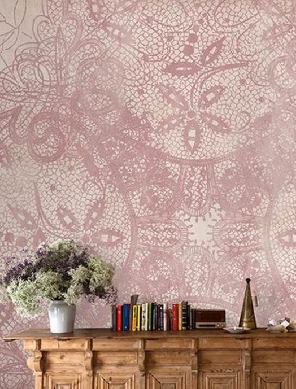 Papel de parede JO 1026-4 Needlework - Tres Tintas
