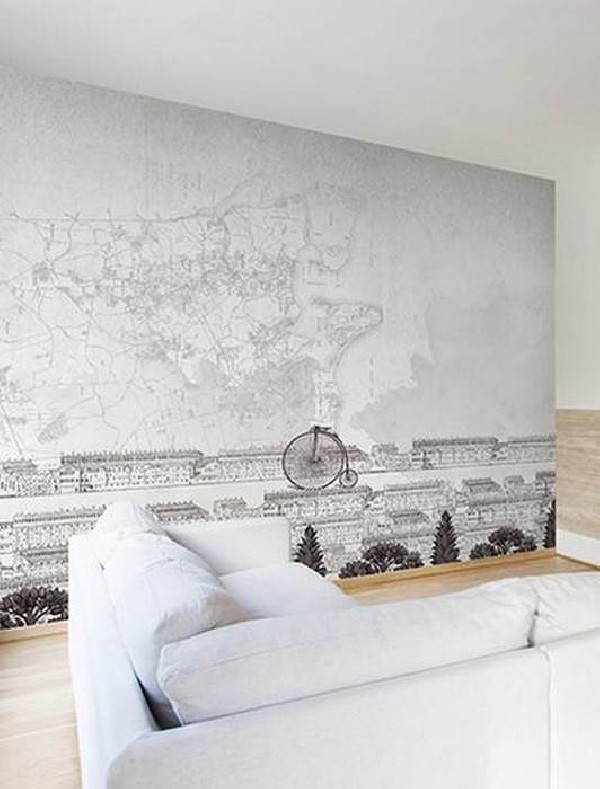 Wallpaper JO 1028-1 Bicycle - Tres Tintas