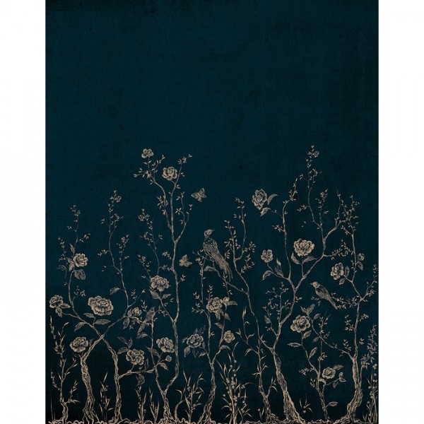 Wallpaper CHINOISERIE 7000070 BLUE MURAL - COORDONNE