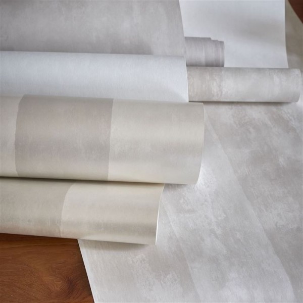 PDG720/07 PARCHMENT STRIPE - SILVER BIRCH