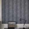 Papel Pintado PDG720/10 PARCHMENT STRIPE - STEEL - Designers Guild