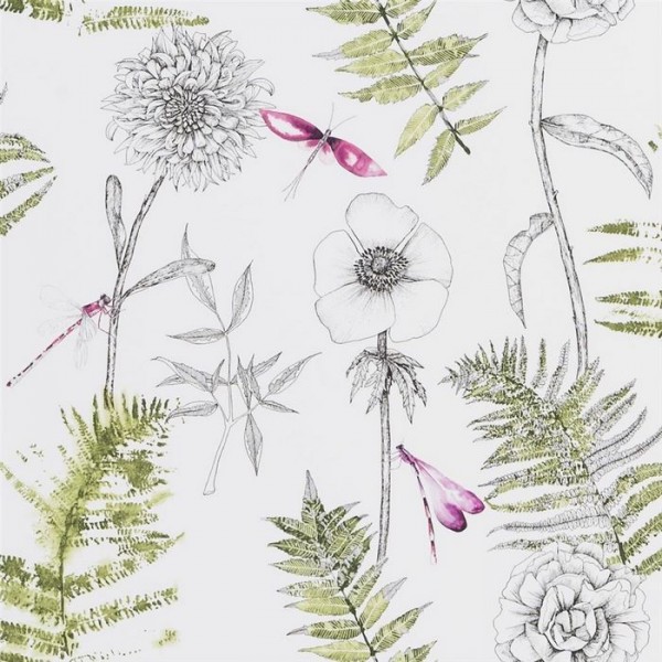 Carta da Parati PDG1022/04 ACANTHUS MOSS - Designers Guild