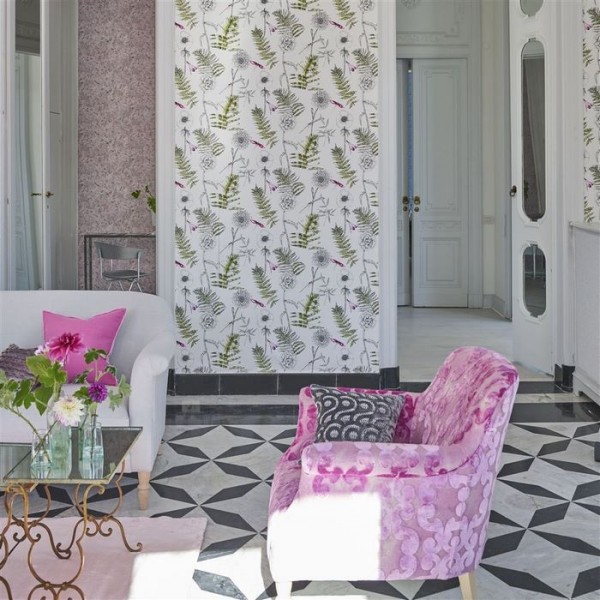 Carta da Parati PDG1022/04 ACANTHUS MOSS - Designers Guild