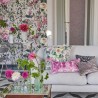 Carta da Parati PDG1028/02 MAJOLICA SLATE - Designers Guild