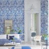 Carta da Parati PDG1029/01 ARABESQUE COBALT - Designers Guild