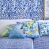 Carta da Parati PDG1029/01 ARABESQUE COBALT - Designers Guild