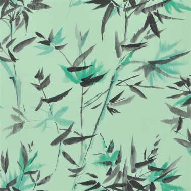 Papel de parede PDG652/04 BAMBOO - JADE - Designers Guild