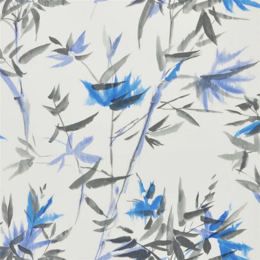 Papel de parede PDG652/05 BAMBOO - COBALT - Designers Guild