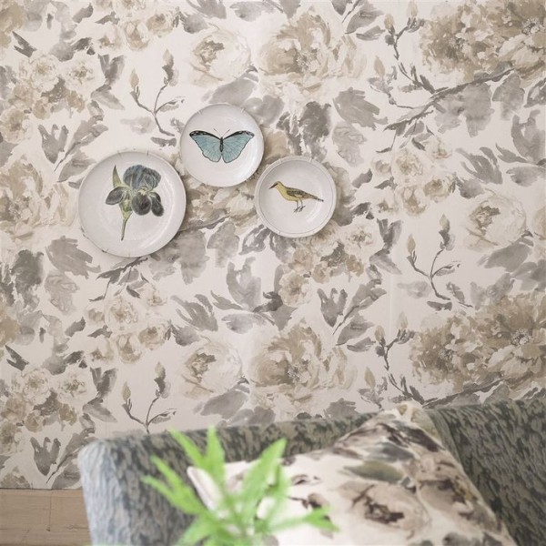 Wallpaper PDG649/04 SHANGHAI GARDEN - ECRU - Designers Guild