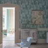 Papel de parede PDG653/07 MARMORINO - TEAL - Designers Guild