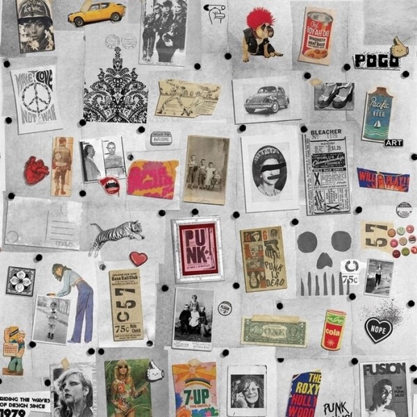 Papel de parede SEVENTIES 17025-02 - LONDON ART Papel de parede SEVENTIES 17025-02 - LONDON ART