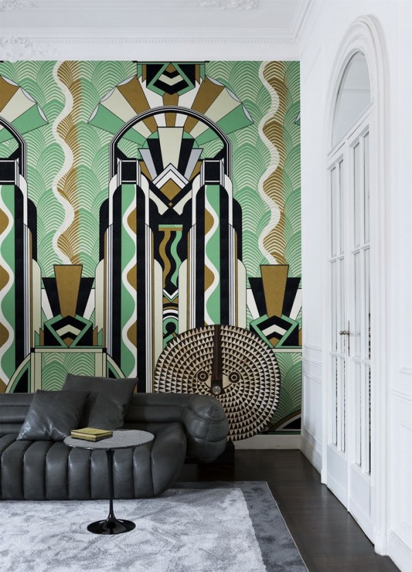 Papier peint DECO JUNGLE 17020-01 - LONDON ART