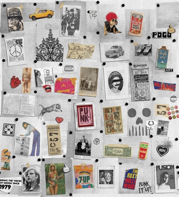 Papier peint SEVENTIES 17025-02 - LONDON ART