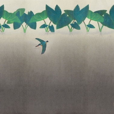 Papier peint KINGFISHER 17023-01 - LONDON ART