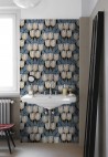 Wallpaper SPOTTY TULIPS 17012-02OK - LONDON ART