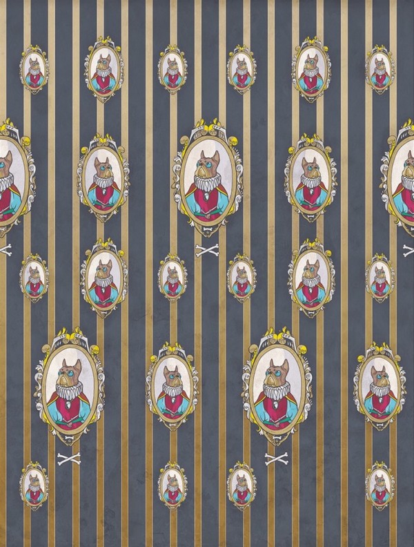 Papel de parede BOBBY 15079_01 - LONDON ART