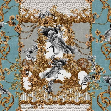 Papier peint EAST MEETS WEST 17062-01 - LONDON ART