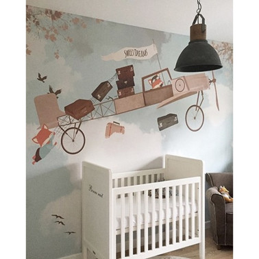 Papel de parede Aviator Fox - LITTLE HANDS