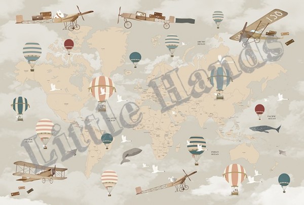Plan du monde de Balloon Ride