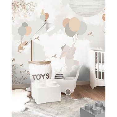 Papier peint Falling II - LITTLE HANDS