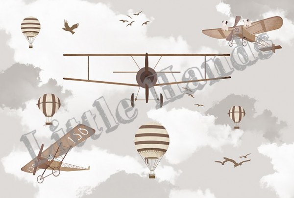 Papel Pintado Flying IV - LITTLE HANDS