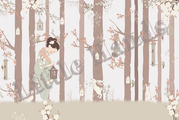 Papel de parede Kyoto - LITTLE HANDS