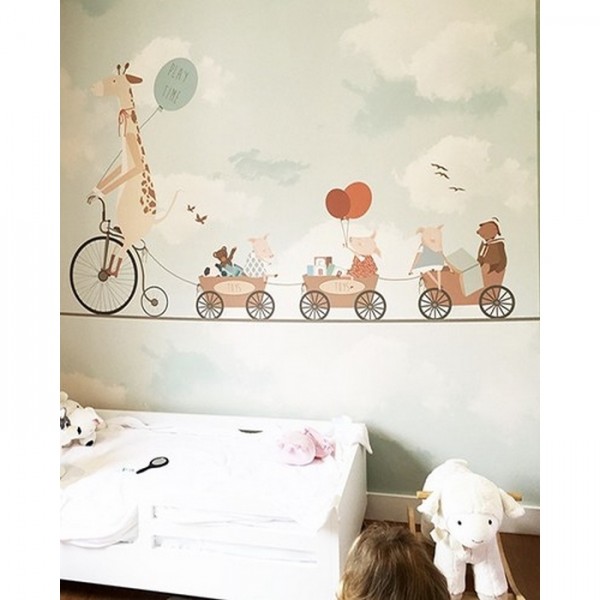 Papel de parede Play Time I - LITTLE HANDS