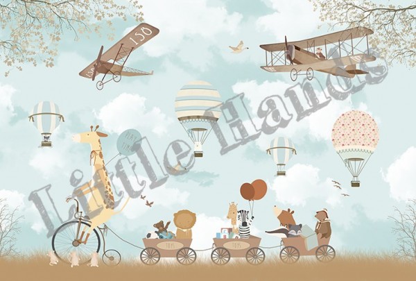 Papel Pintado Play time II - LITTLE HANDS