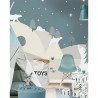 Papel Pintado Polar Bears I - LITTLE HANDS