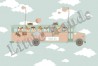 Papel de parede School Bus - LITTLE HANDS