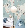 Papier peint United Nation World Map - LITTLE HANDS