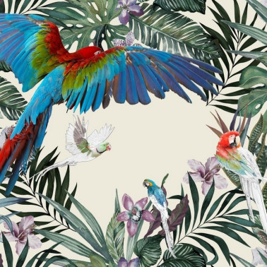 Tapete PARROTS INKDNJD16 - INKIOSTRO BIANCO