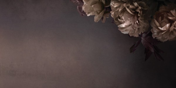 Papier peint PEONIA INKDETE1601_B - INKIOSTRO BIANCO