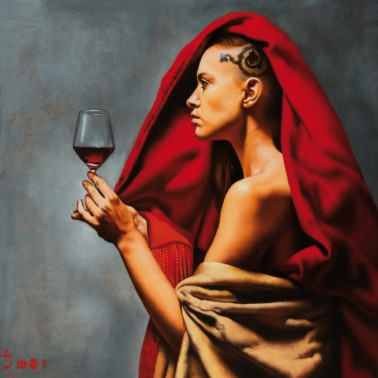 Tapete WINE TASTING 1 INKKFNC1601 - INKIOSTRO BIANCO