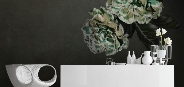 Tapete HERA INKDQEK1601 - INKIOSTRO BIANCO
