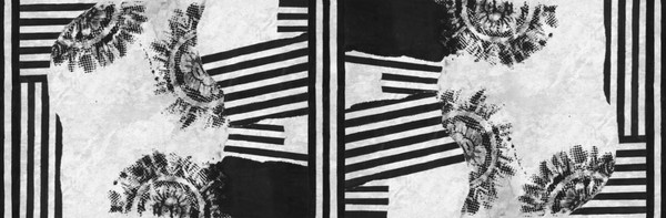 Tapete BLACK LACE INKURVI1801 - INKIOSTRO BIANCO