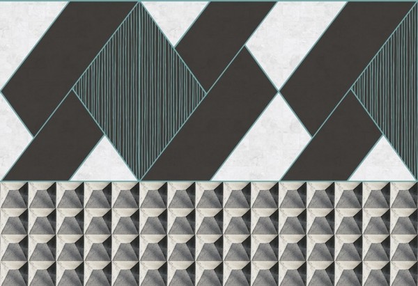 Papel de parede CEMENT DIAMONDS INKOYDE1801 - INKIOSTRO BIANCO