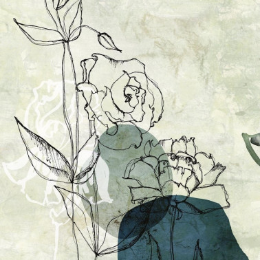 Papel de parede JARDIN DE VENT INKSGDQ1802 - INKIOSTRO BIANCO