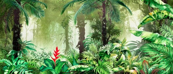 Papier peint MOWGLI INKTDTW1801 - INKIOSTRO BIANCO